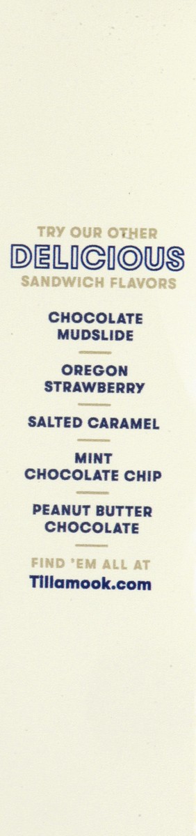 slide 6 of 13, Tillamook Ice Cream Sandwiches 4 ea, 4 ct; 3.5 fl oz