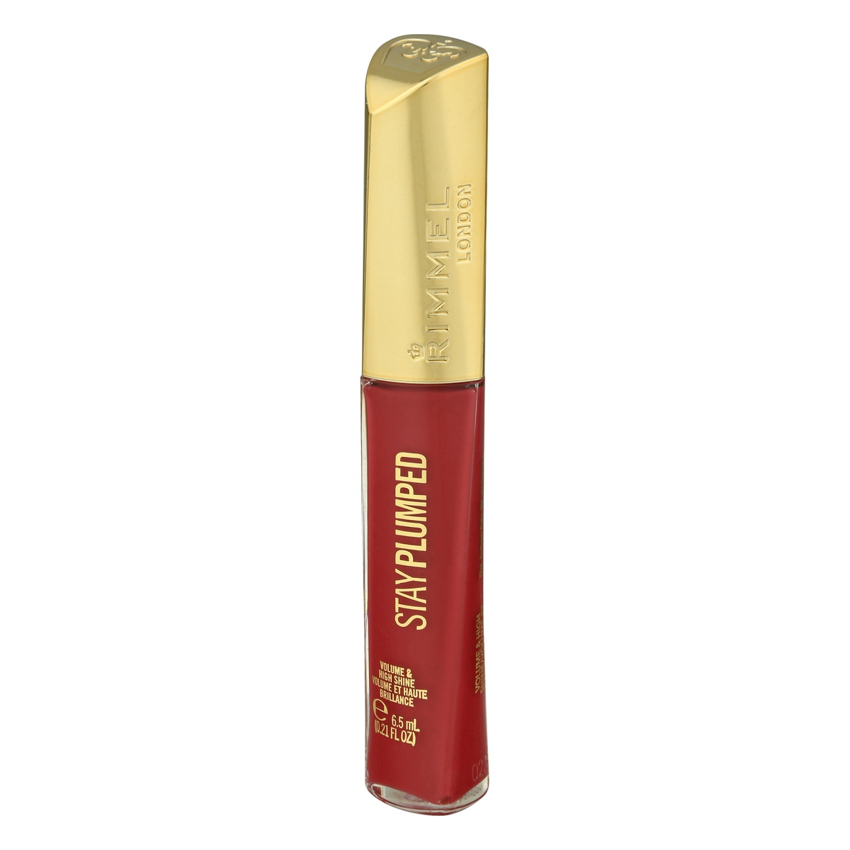 slide 3 of 8, Rimmel Stay Plumped Lip Gloss In 501 Raspberry Sundae, 0.8 oz
