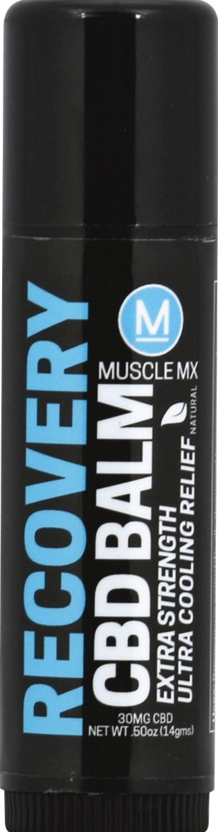 slide 1 of 3, Muscle MX CBD Balm 0.5 oz, 