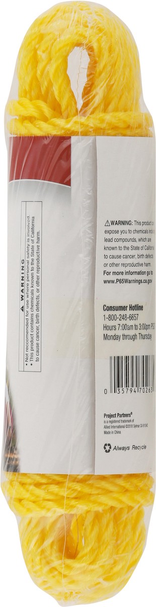 slide 2 of 9, Project Partners Polypropylene Rope, 1 ct