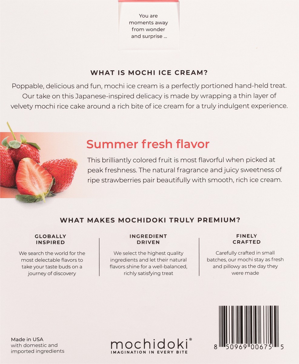 slide 3 of 9, Mochidoki Strwbry Moch, 5 oz