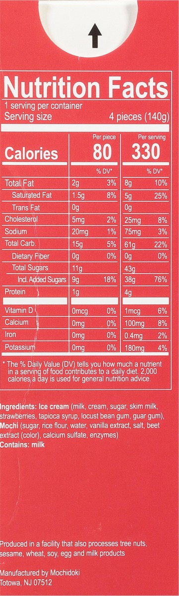 slide 8 of 9, Mochidoki Strwbry Moch, 5 oz
