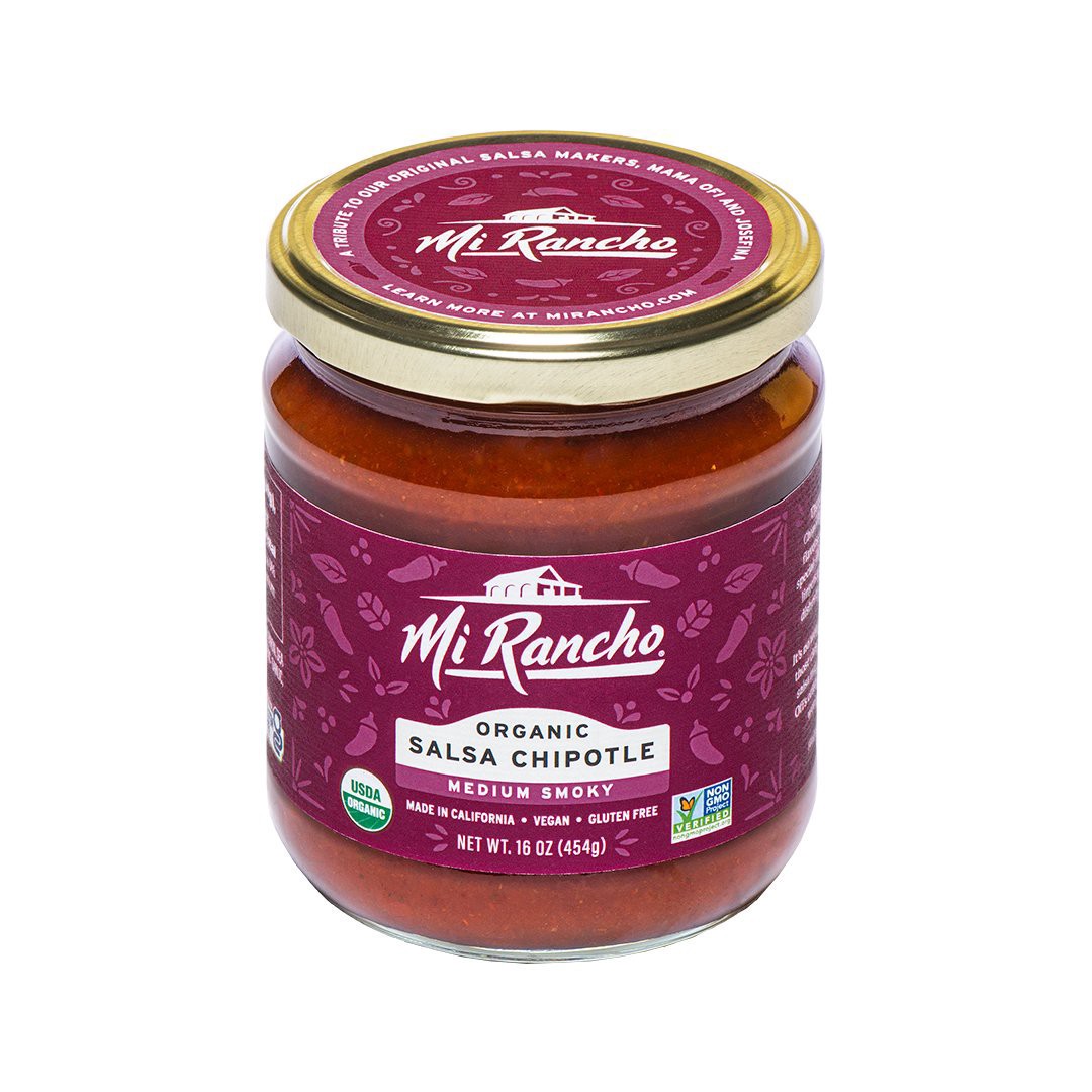 slide 1 of 1, Mi Rancho Organic Salsa Chipotle, 16 oz