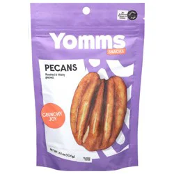 Yomms Snacks Crunchy Joy Pecans 3.5 oz