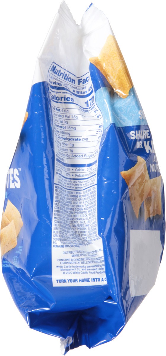 slide 8 of 9, White Castle Hamburger Castle Bites 18Oz, 18 oz