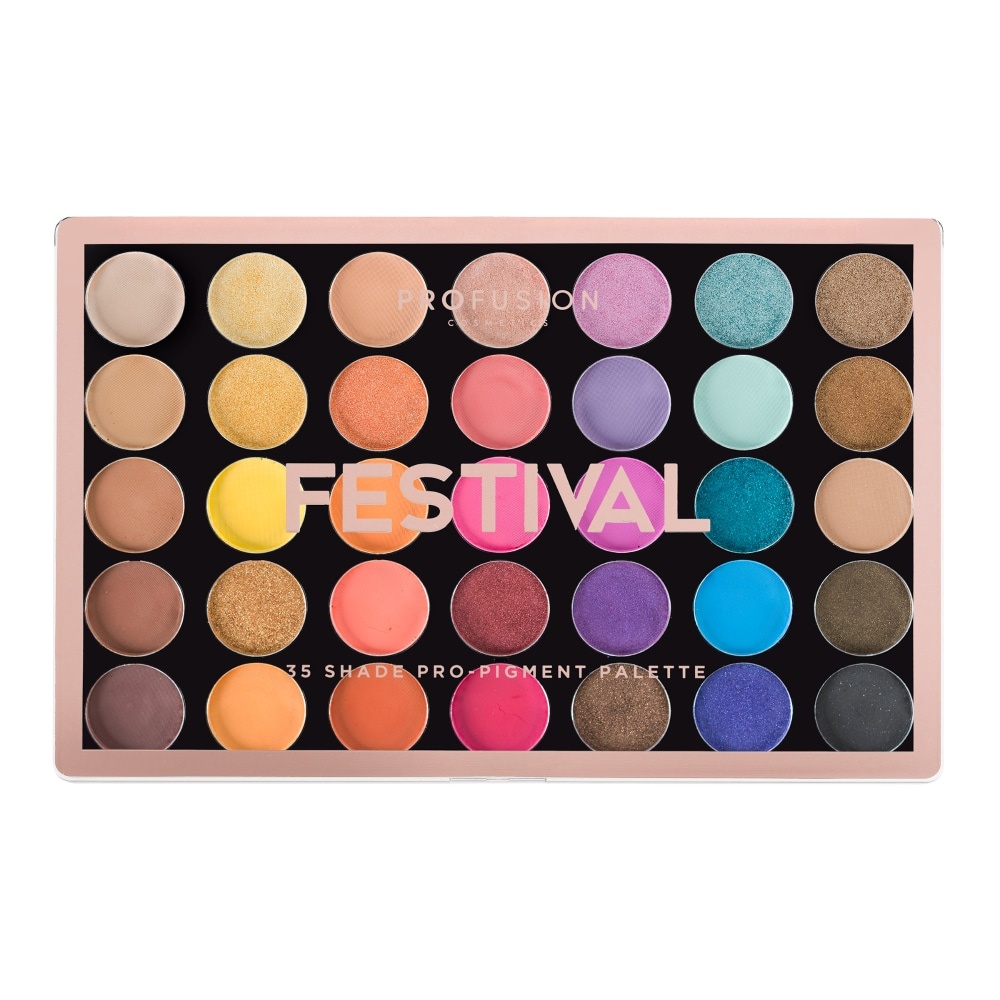 slide 1 of 1, Profusion Cosmetics Festival Eyeshadow Palette, 1 ct