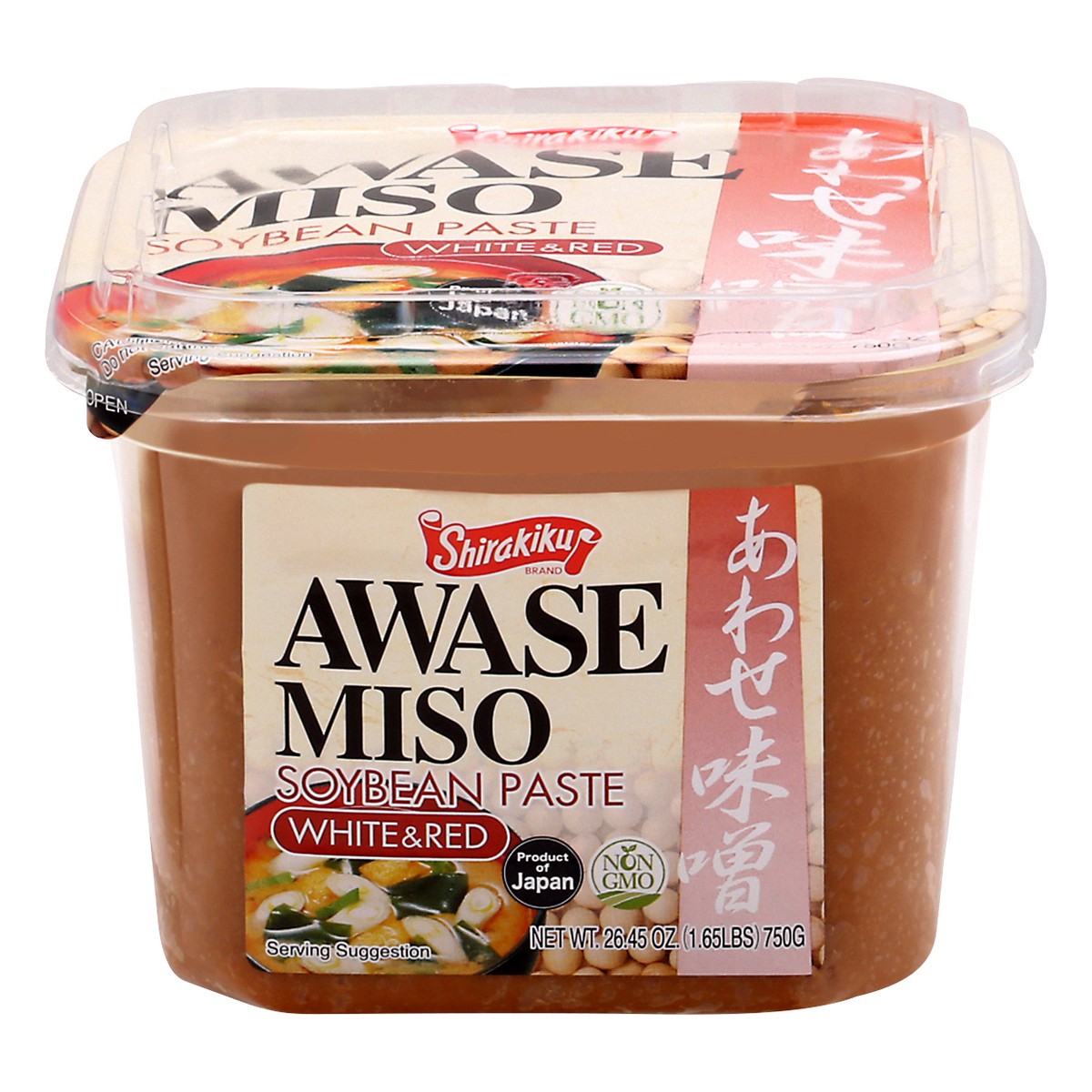 slide 8 of 13, Shirakiku White & Red Awase Miso Soybean Paste 26.45 oz, 26.45 oz