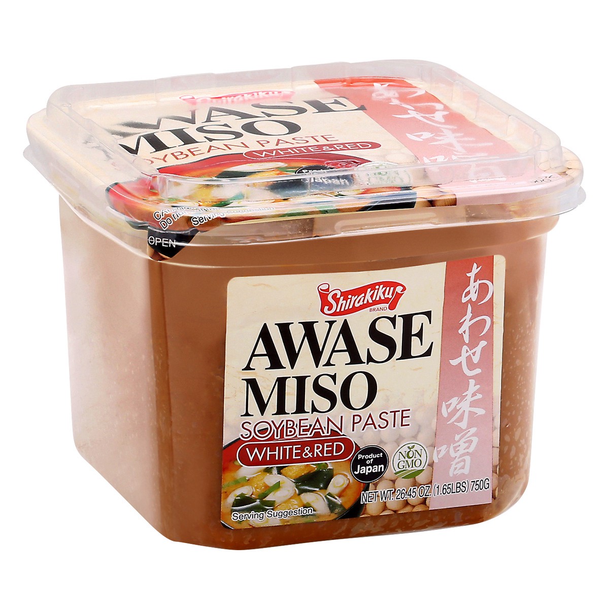 slide 4 of 13, Shirakiku White & Red Awase Miso Soybean Paste 26.45 oz, 26.45 oz