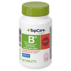 TopCare Vitamin B12 2500 mcg Quick Dissolve Tablets, Cherry