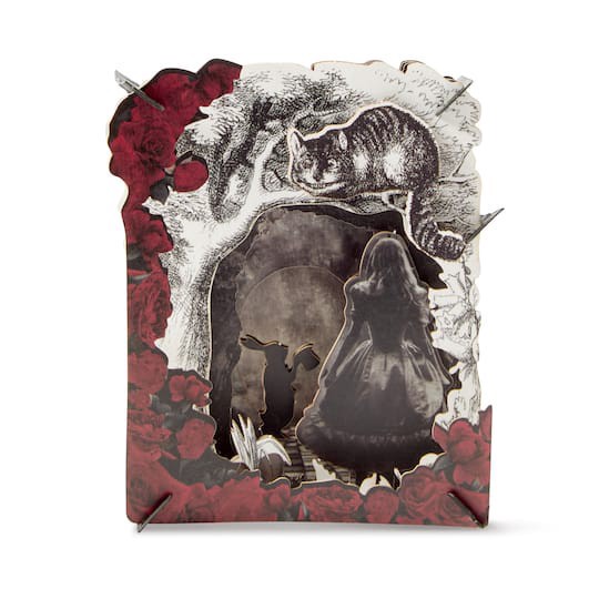 slide 1 of 4, Wonderland Paper Diorama Kit By Recollections, 3.28 in x 4 in