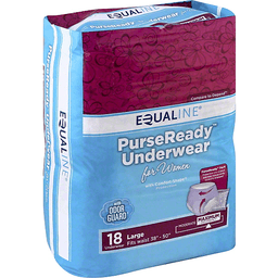 slide 1 of 1, Equaline Adult Absorbant Guards, 52 ct