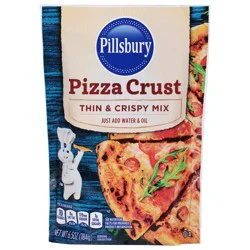 Pillsbury Thin and Crispy Pizza Crust Mix, 6.5 oz Pouch