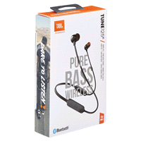 slide 25 of 29, JBL Tune125BT Wireless In Ear Headphone - Black, 1 ct