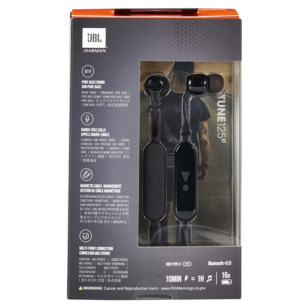 slide 26 of 29, JBL Tune125BT Wireless In Ear Headphone - Black, 1 ct
