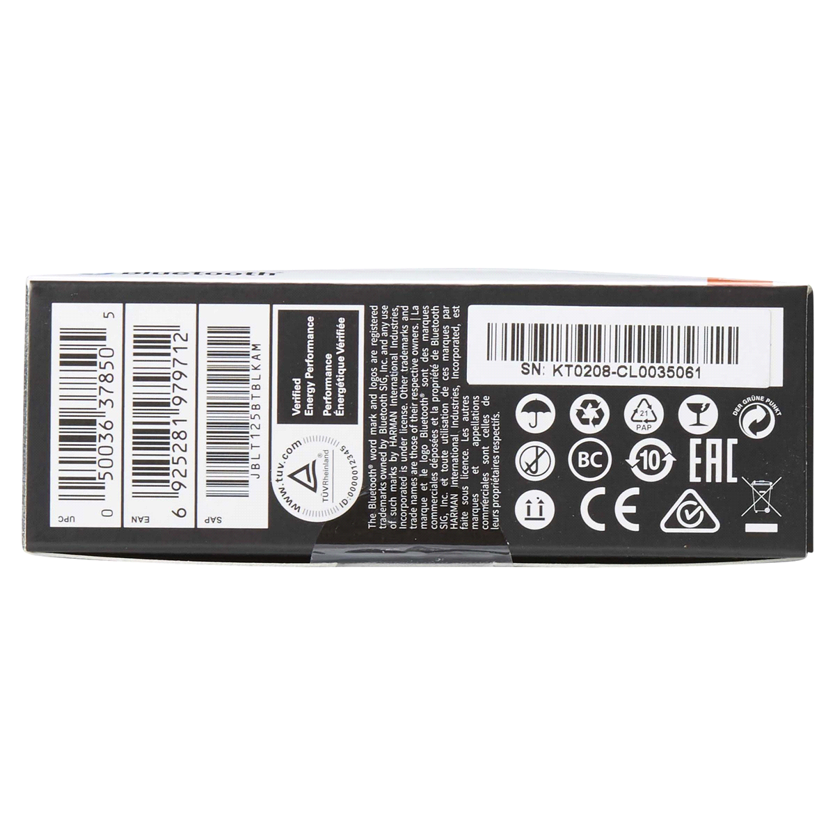 slide 8 of 29, JBL Tune125BT Wireless In Ear Headphone - Black, 1 ct