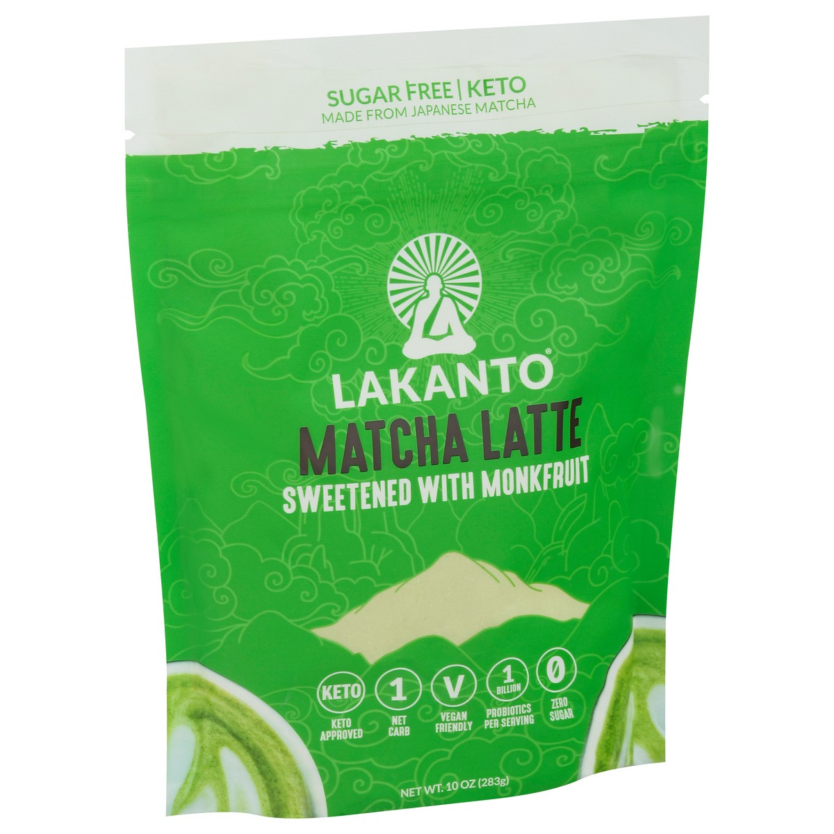 slide 6 of 13, Lakanto Matcha Latte Sweetened with Monkfruit 10 oz, 10 oz