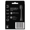 slide 18 of 29, GLEEM Toothbrush Refill Head, 2 count, Black, 2 ct