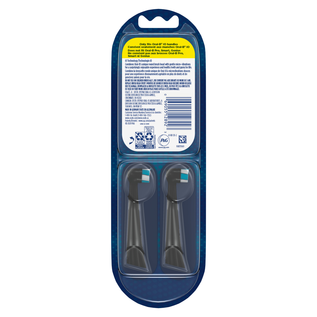 slide 20 of 29, Oral-B Io Ultimate Clean Replacement Brush Heads, 2 ct