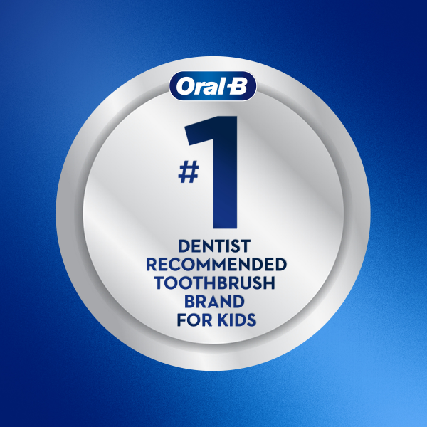 slide 24 of 29, Oral-B Kids Electric Toothbrush with Sensitive Brush Head and Timer, Powered by Braun, for Kids 3+, 1 ct