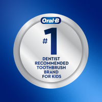 slide 25 of 29, Oral-B Kids Electric Toothbrush with Sensitive Brush Head and Timer, Powered by Braun, for Kids 3+, 1 ct