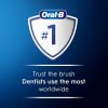 slide 22 of 29, Oral-B Pro 1000 CrossAction Electric Toothbrush, Powered by Braun, Black and White, Pack of 2, 2 ct