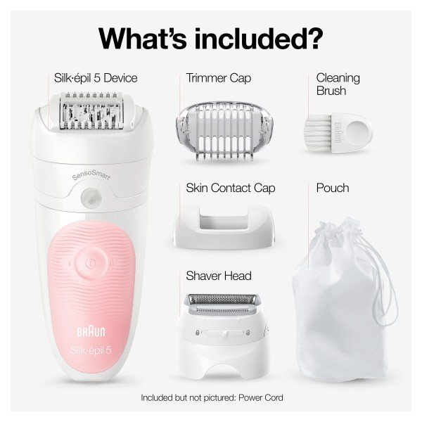 slide 4 of 29, Braun Rechargeable Silk Epilator 5 1 ea, 1 ct
