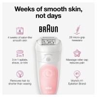 slide 7 of 29, Braun Rechargeable Silk Epilator 5 1 ea, 1 ct