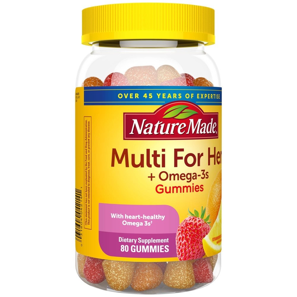 nature made multivitamin omega 3 gummies for her