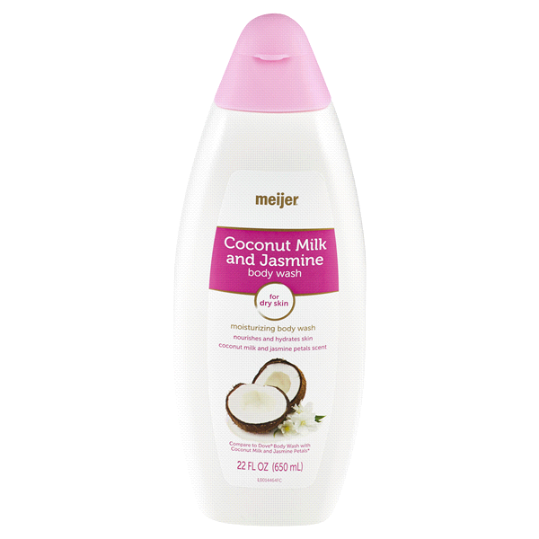 Meijer Coconut Milk And Jasmine Body Wash 22 oz Shipt