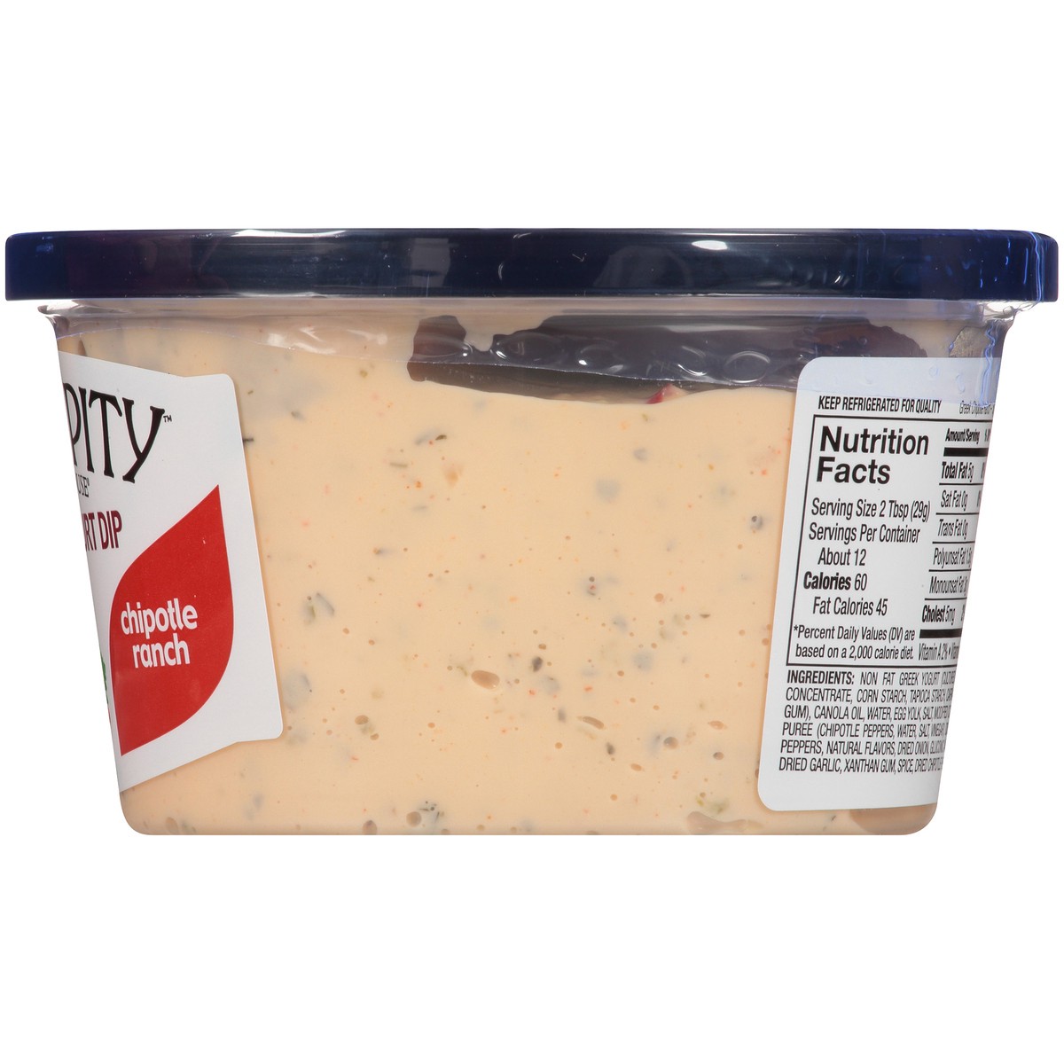 slide 4 of 7, Opadipity Chipotle Ranch Greek Yogurt Dip, 11.25 oz