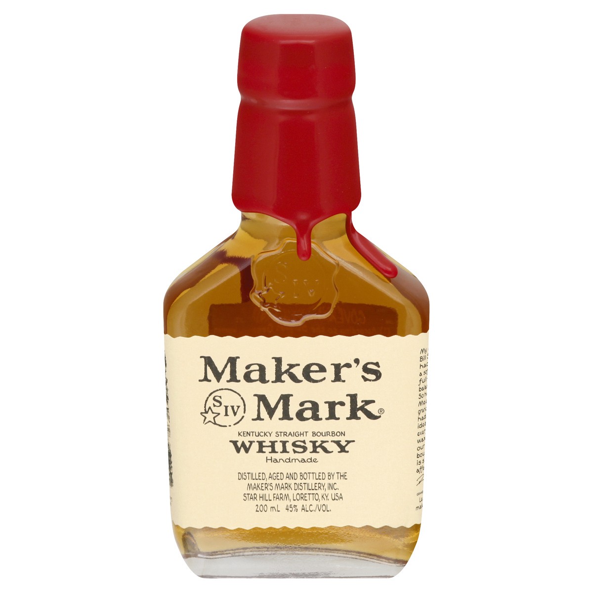 slide 1 of 2, Maker's Mark Whisky 200 ml, 200 ml