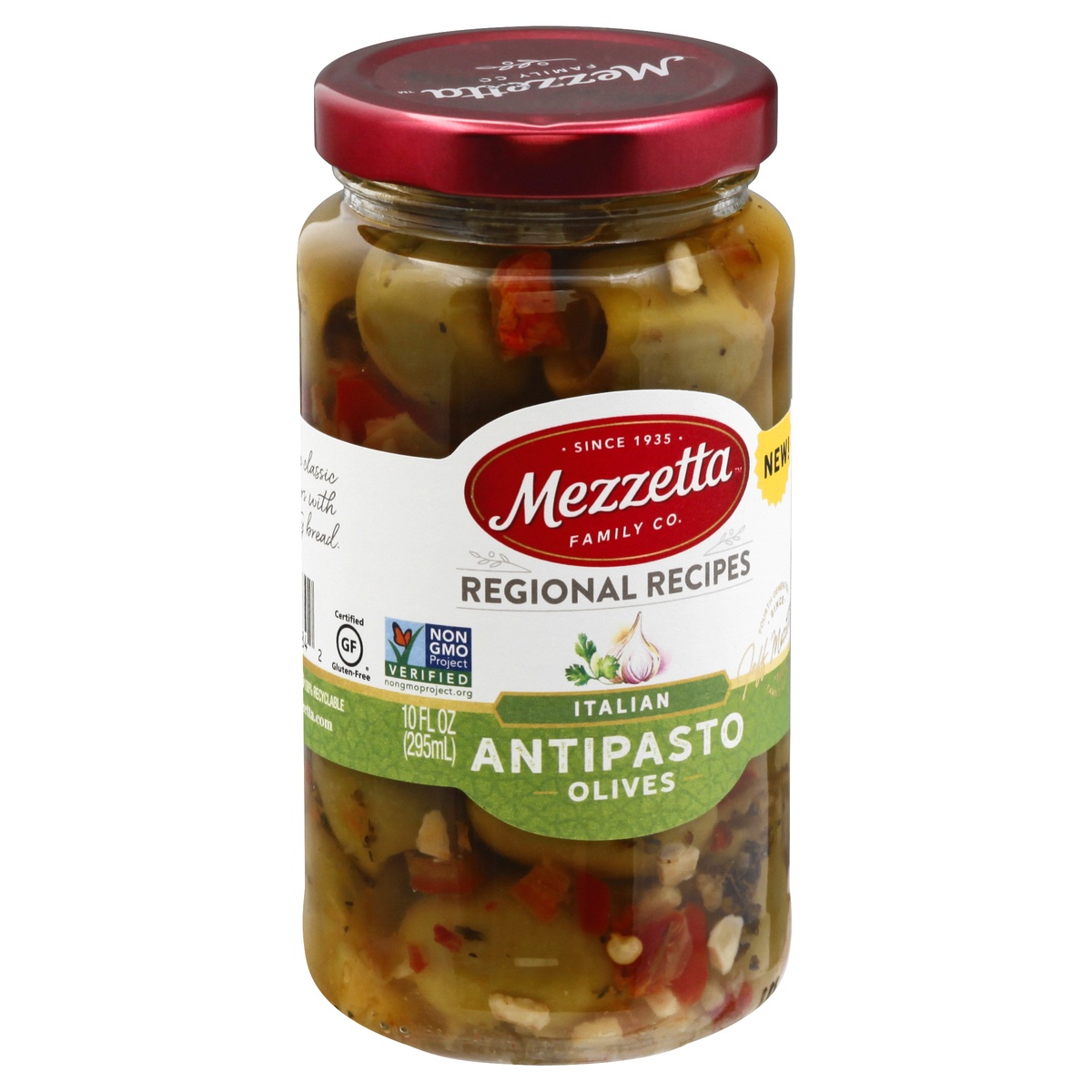 slide 2 of 11, Mezzetta Italian Antipasto Olives, 10 oz