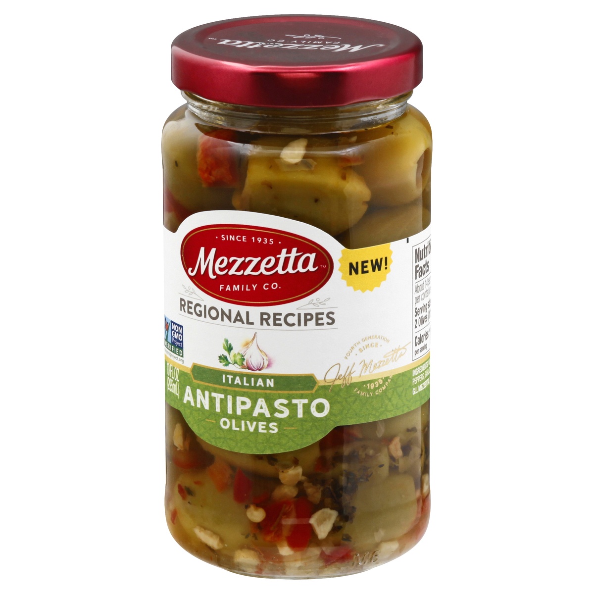 slide 3 of 11, Mezzetta Italian Antipasto Olives, 10 oz