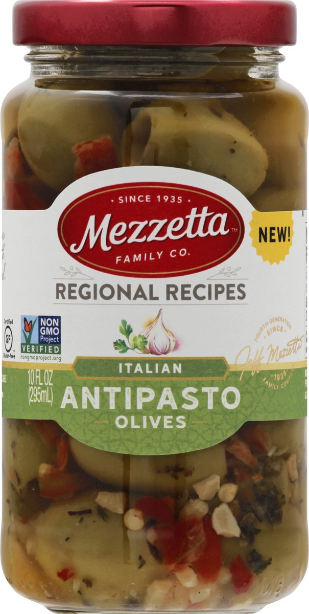 slide 12 of 12, Mezzetta Italian Olives, 10 oz