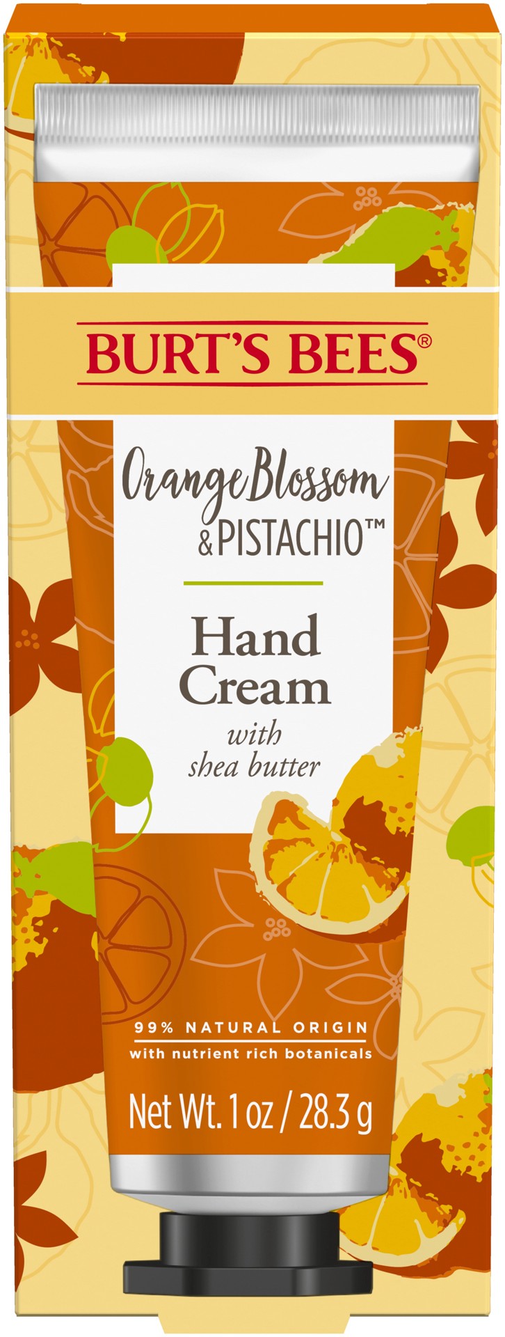 slide 1 of 24, Burt's Bees Burt''s Bees Orange Blossom and Pistachio Hand Cream with Shea Butter, 1 Ounce, 1 oz