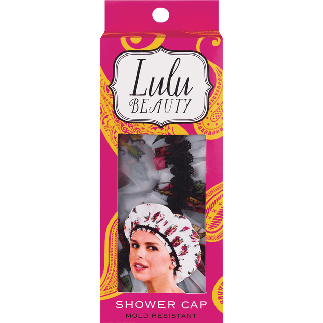 slide 1 of 1, Lulu Tough Love Shower Cap, 1 ct