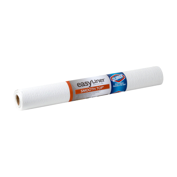 slide 1 of 1, Smooth Top Easy Liner Brand Shelf Liner with Clorox, 6 ft; 20" x 6'