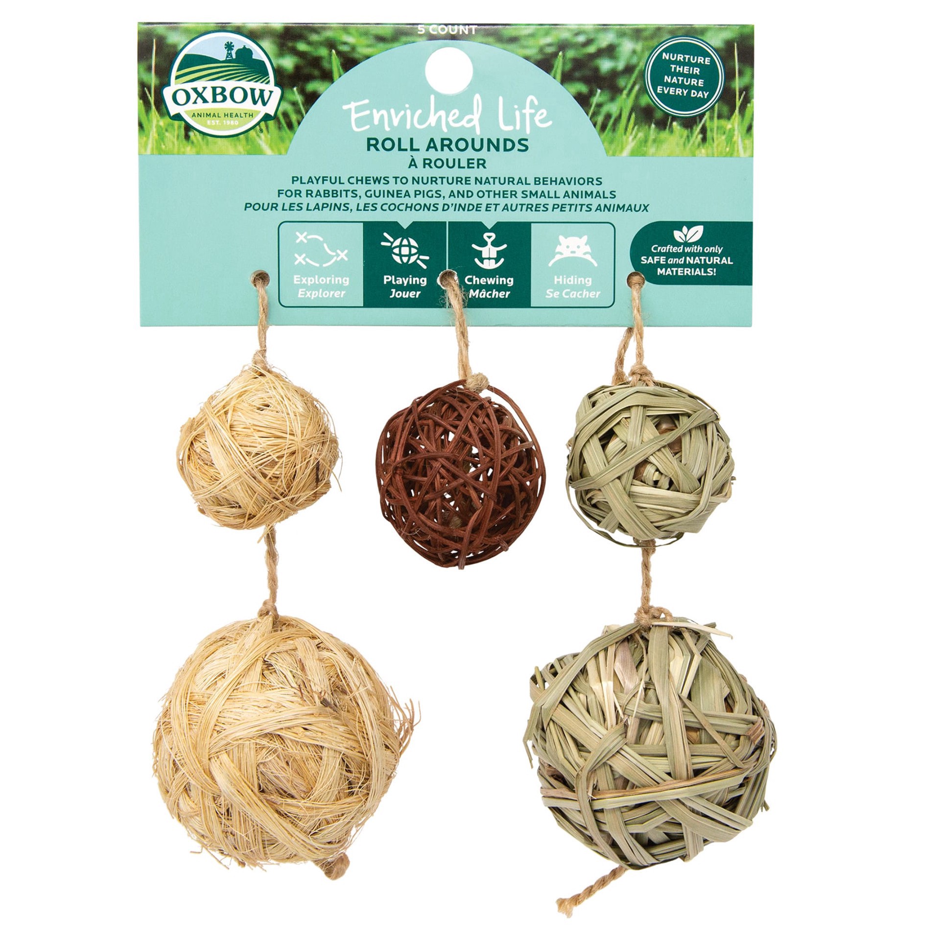 slide 1 of 1, Oxbow Ua Oxbow Roll Around Sm Anml, 1 ct