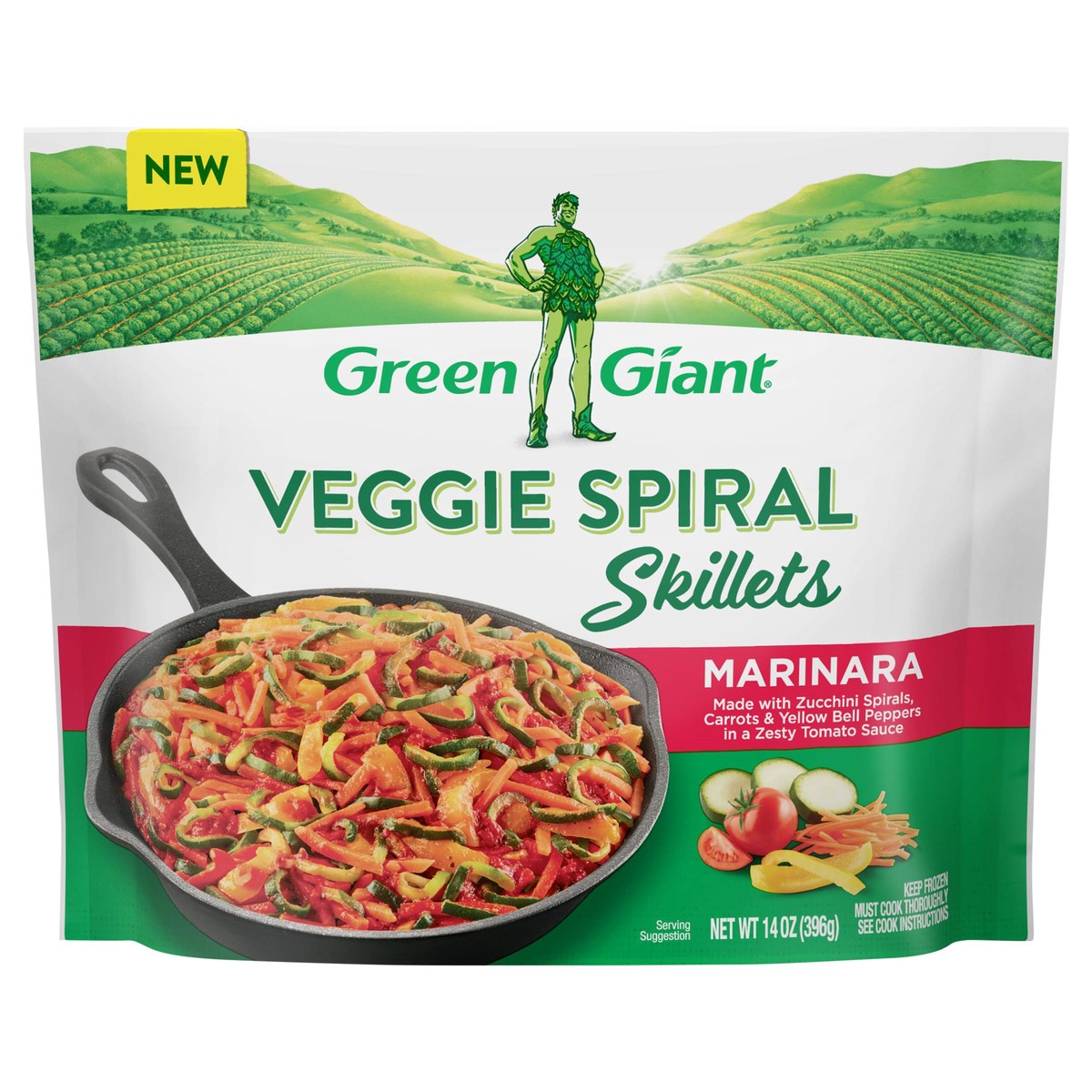 slide 4 of 13, Green Giant Veggie Spiral Skillets, 16 oz
