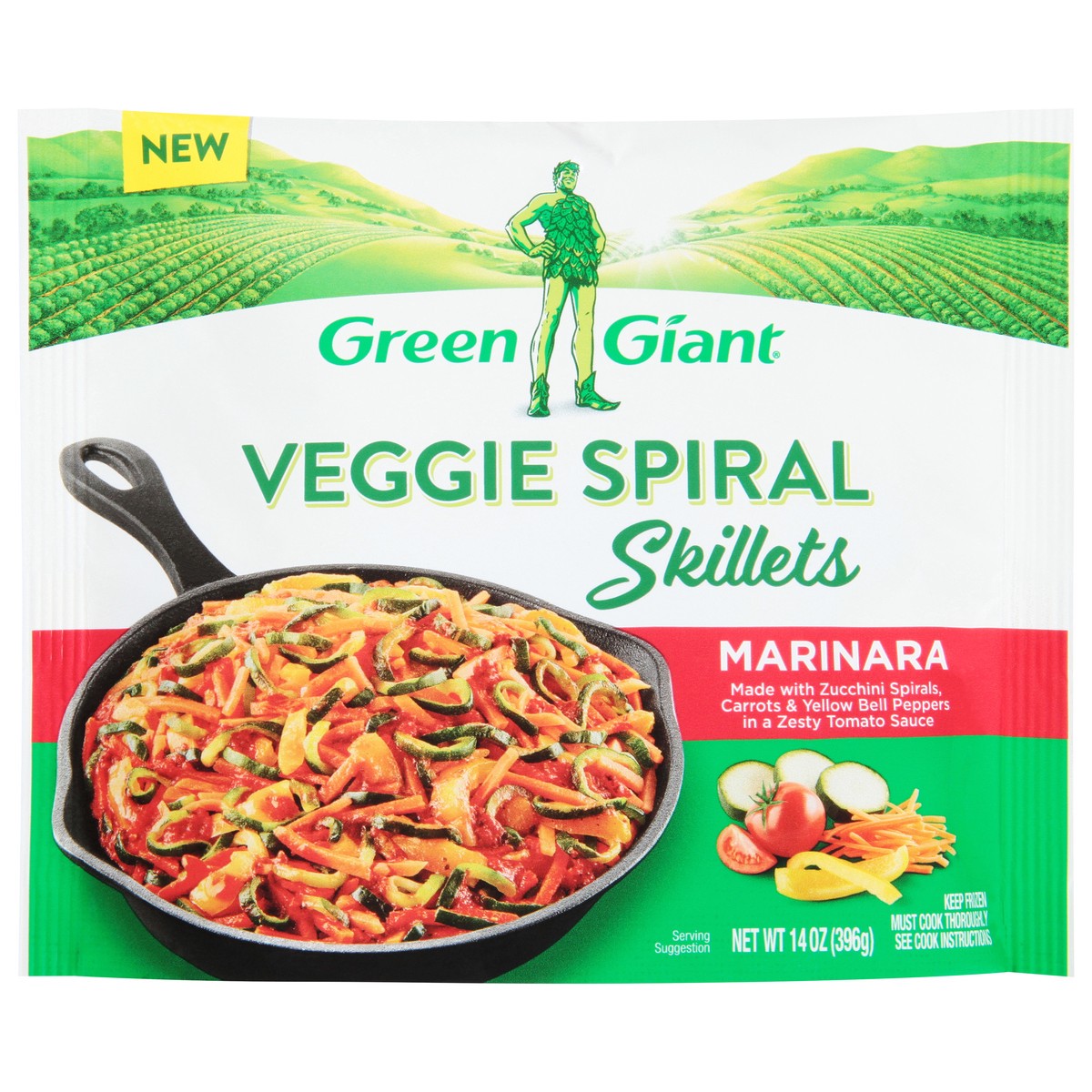 slide 13 of 13, Green Giant Veggie Spiral Skillets, 16 oz