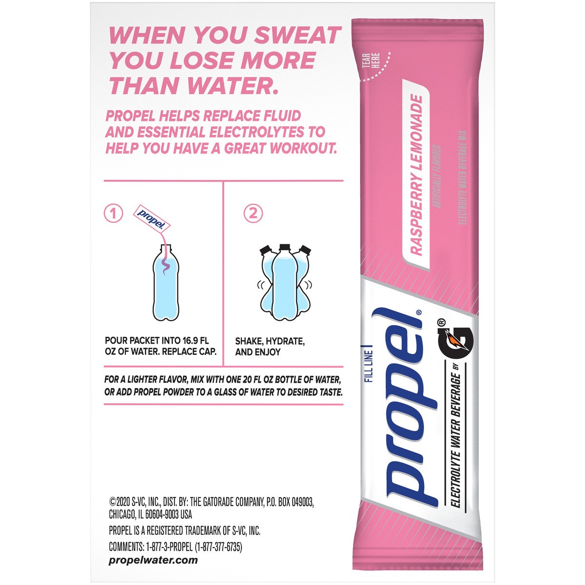 slide 3 of 6, Propel Powder Beverage Mix - 0.84 ct, 0.84 ct