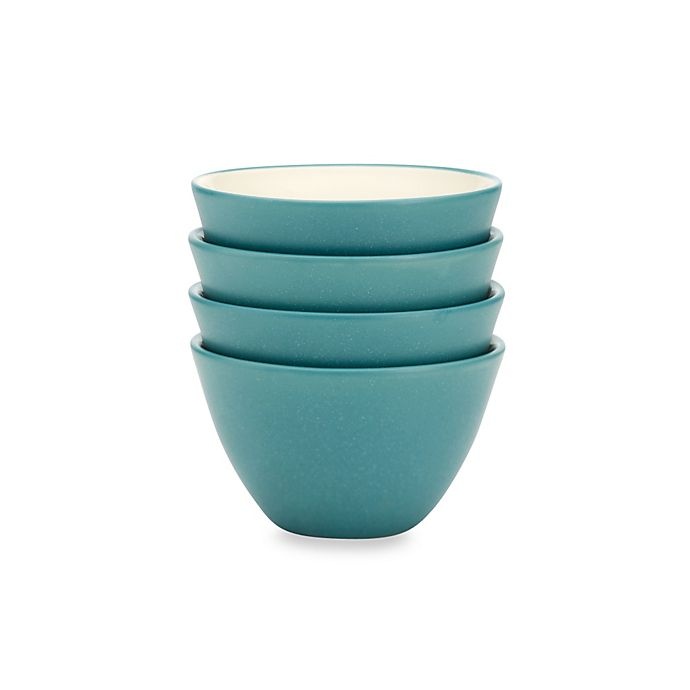 slide 1 of 1, Noritake Colorwave Mini Bowls - Turquoise, 4 ct