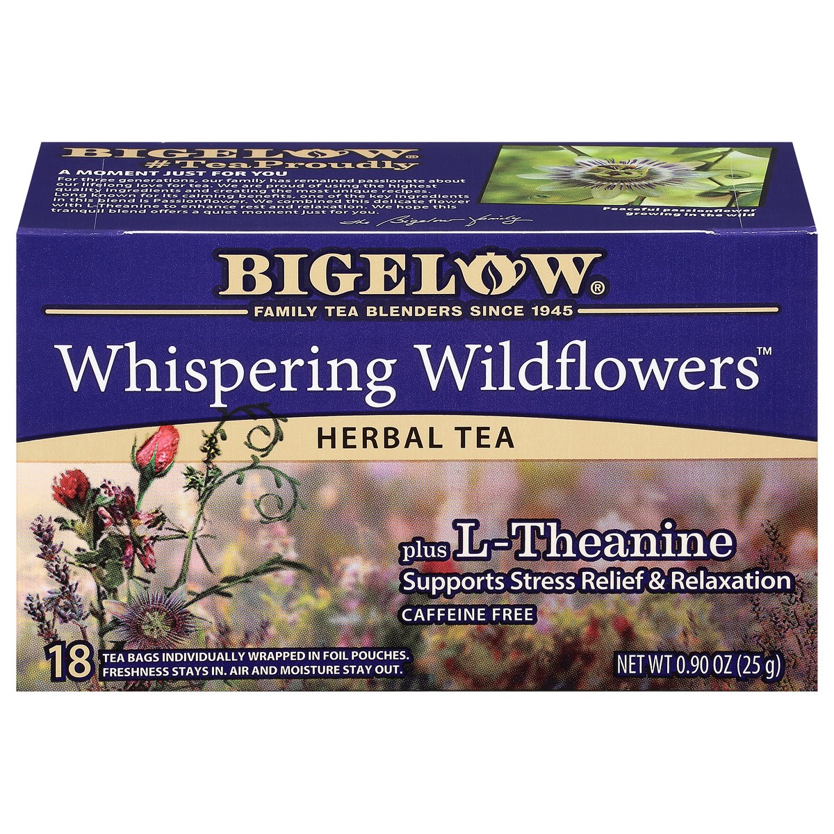 slide 1 of 9, Bigelow Herbal Tea, Caffeine Free, 18 ct