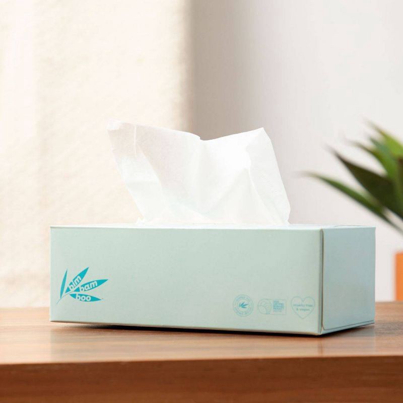 slide 5 of 8, Bim Bam Boo Bamboo Facial Tissue - 115ct, 115 ct