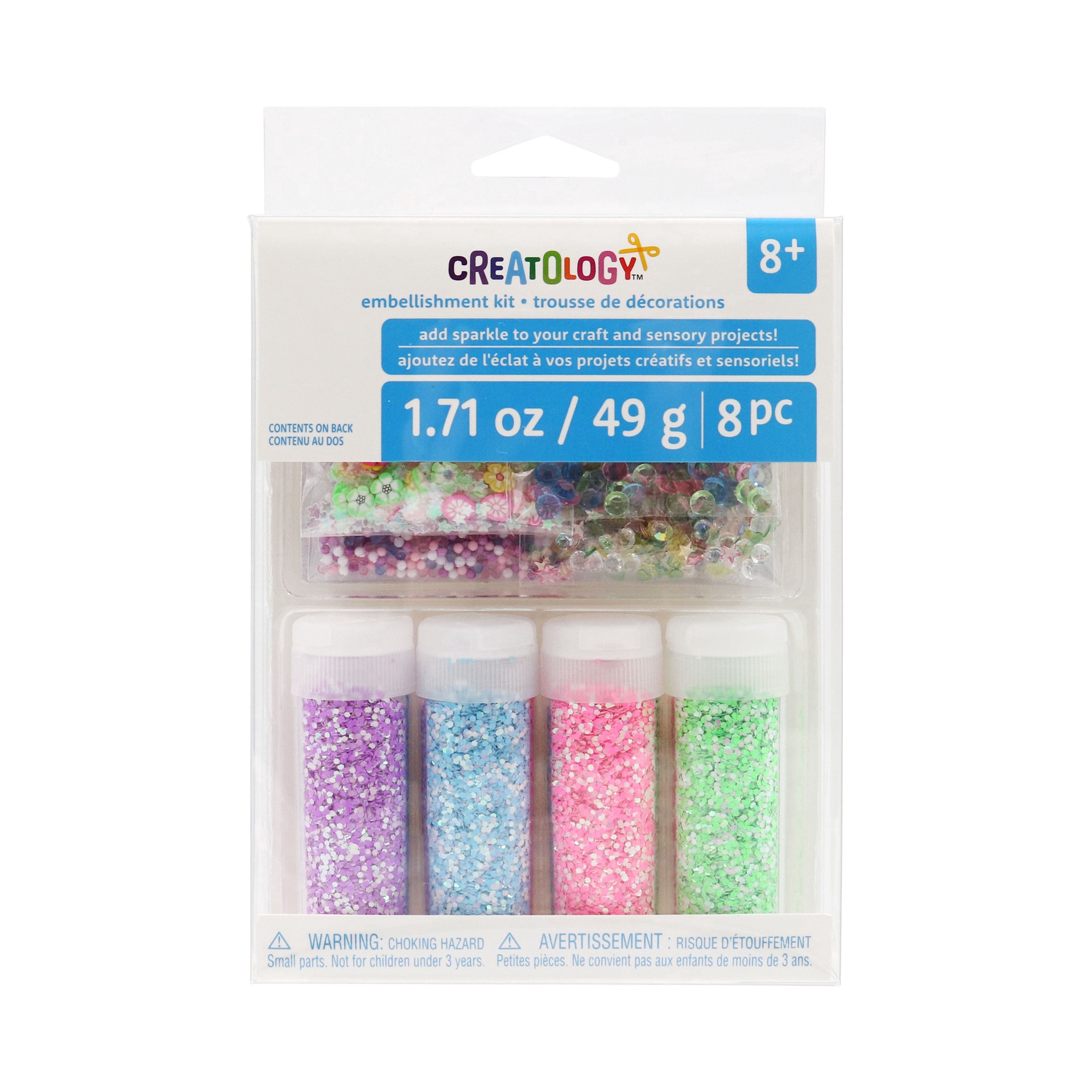 slide 2 of 3, Cosmic Embellishment Kit By Creatology, 49 gram