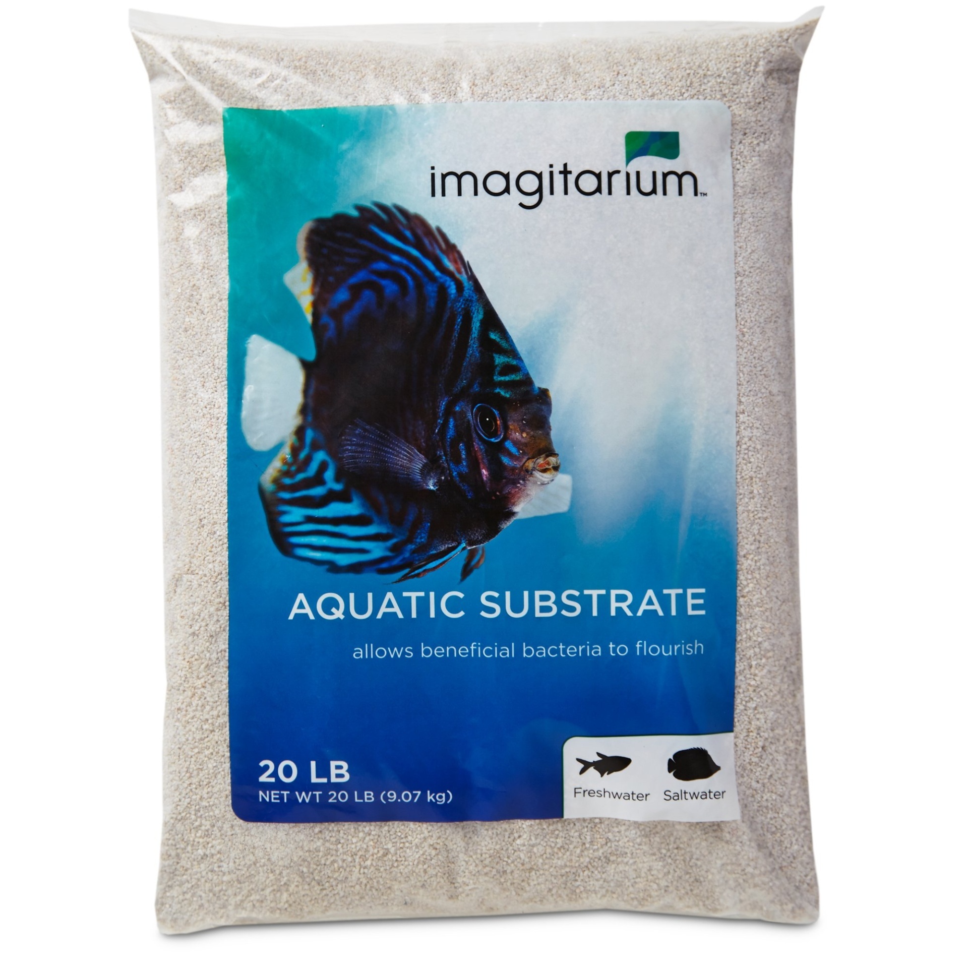 slide 1 of 1, Imagitarium White Aquarium Sand, 20 lb