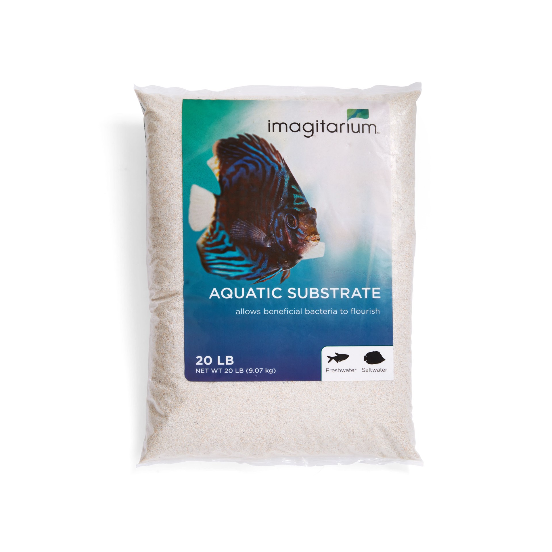 slide 1 of 1, Imagitarium White Aquarium Sand, 20 lb