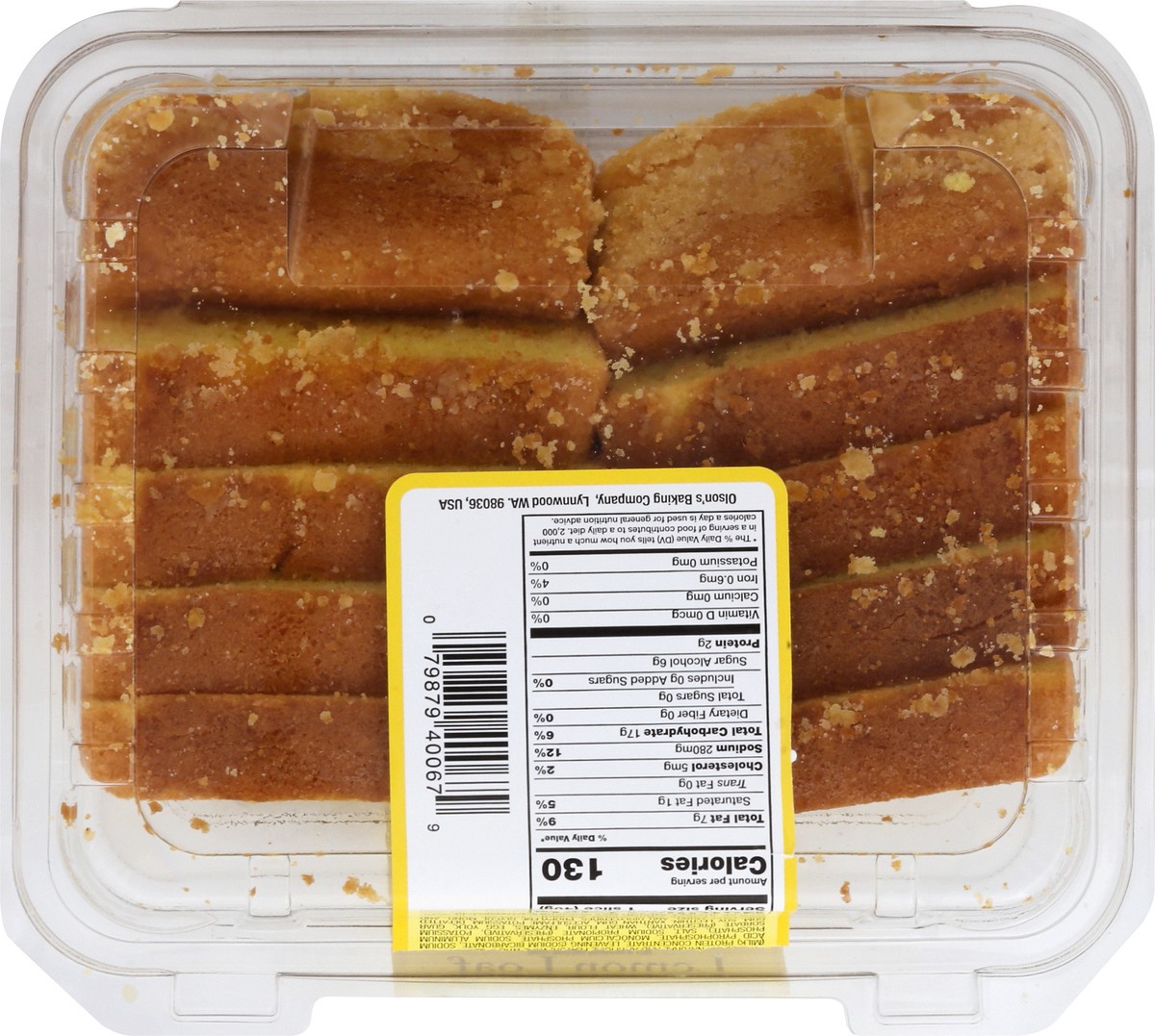 slide 6 of 9, Ann Marie's Loaf, Sugar-Free, Lemon, Sliced, 14 oz