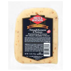 Dietz & Watson Steakhouse Onion Cheddar Cheese 7.6 oz