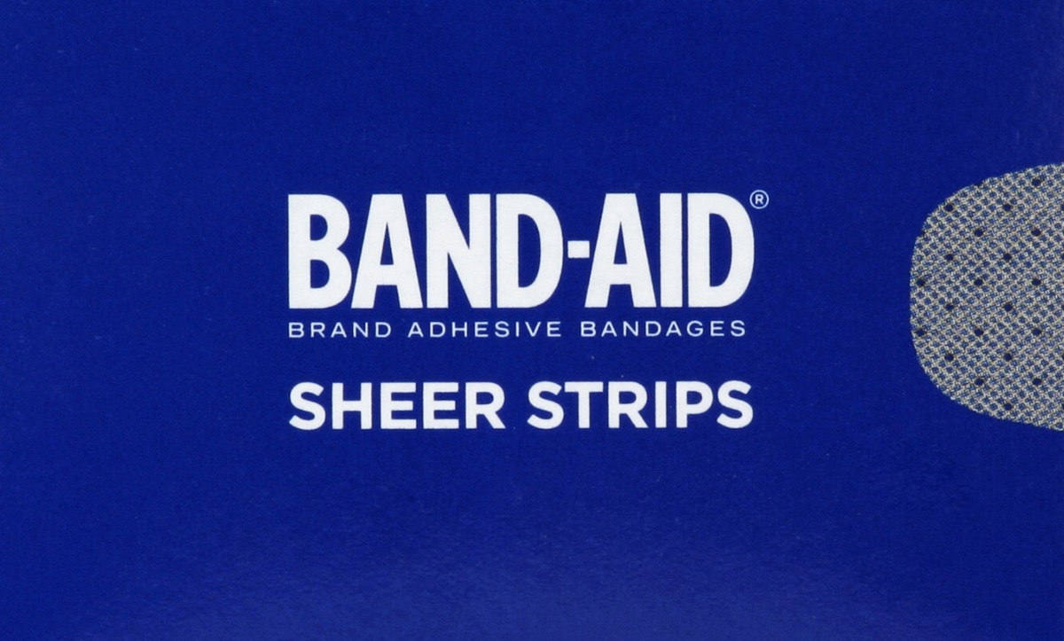 slide 2 of 4, Band-Aid Sheer Asst, 40 ct